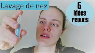 Vidéo 186 Lavage du nez [upl. by Noirret]