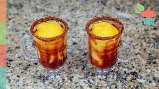 Mangonada  Chamoy Tajin Mango Smoothie [upl. by Asssilem807]