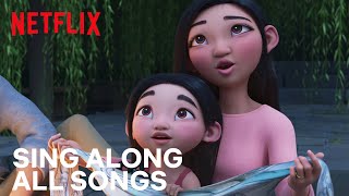 Sing Along to All Songs in Over the Moon 🌜 Netflix Jr [upl. by Asikal]