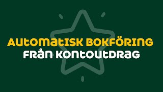 Automatisk Bokföring från kontoutdrag [upl. by Pul197]