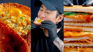 The Ultimate ASMR Cooking amp Eating Compilation 4 [upl. by Dugald]