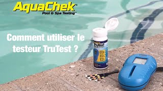 Comment utiliser le tester TruTest de chez Aquachek [upl. by Nnoryt27]