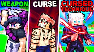 First To Become The STRONGEST in JUJUTSU KAISEN Minecraft Wins [upl. by Starks]