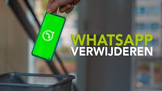 Tip zo verwijder je je WhatsAppaccount of een heel gesprek [upl. by Torre662]