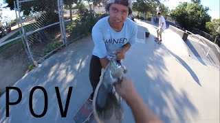 First Time at the Skatepark  POV [upl. by Nadual]