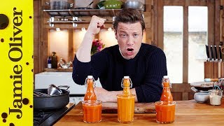 How to make Chilli Sauce  Jamie Oliver [upl. by Iborian]