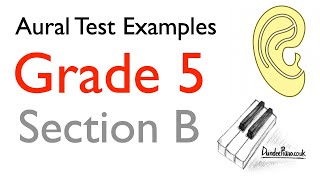 Aural Test Examples Grade 5 ABRSM  Section B [upl. by Trinidad280]