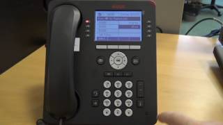 Call Forwarding Using The New Avaya Phones [upl. by Ri182]