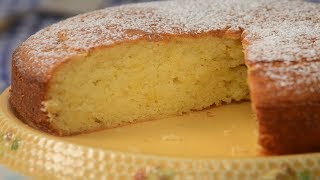 Yogurt Cake Recipe Demonstration  Joyofbakingcom [upl. by Hanahsuar]