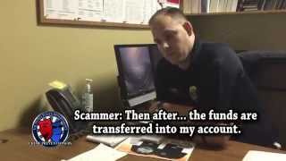 The Cop amp The Scammer  REAL Phone Conversation [upl. by Enilesor429]