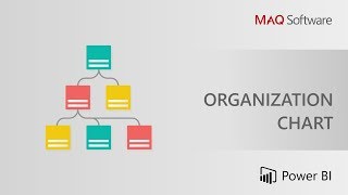 Organization Chart by MAQ Software  Power BI Visual Introduction [upl. by Nauqet]