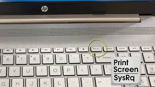 How to take a screenshot on HP laptop Windows 10 [upl. by Yggam134]