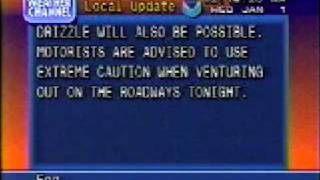 Weather Channel Local Forecast 1997 [upl. by Nerol522]