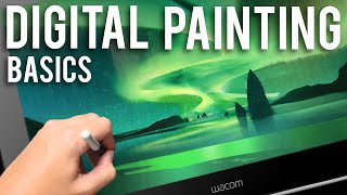 Digital Painting Basics  Simple Forms to Complex Paintings [upl. by Vasilek275]