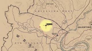 EAST WATSONS TREASURE MAP GUIDE  RED DEAD ONLINE [upl. by Hteboj]