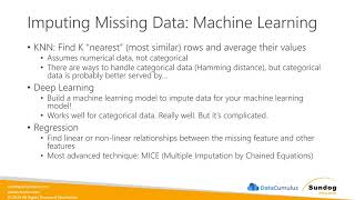 Imputation Methods for Missing Data [upl. by Adelaja]