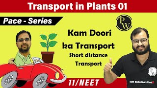 Transport in Plants 01 Short Distance Transport  Class 11  NEET Pace Series [upl. by China169]