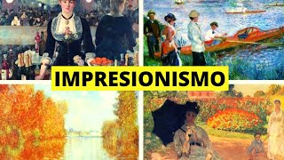 ¿Qué fue el IMPRESIONISMO Características obras y representantes🎨 [upl. by Lorelie]