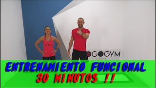 Entrenamiento funcional de 30 minutos  Functional Training 30 minutes [upl. by Green199]