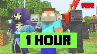 ♬ quotRAIDERSquot  Top Minecraft Song 1 HOUR [upl. by Aikemat]