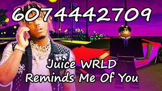 Juice WRLD Roblox Radio CodesIDs [upl. by Meuse]