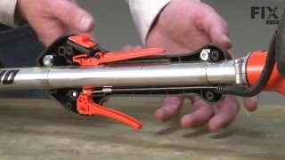 Echo Trimmer Repair – How to replace the TriggerThrottle [upl. by Adil601]