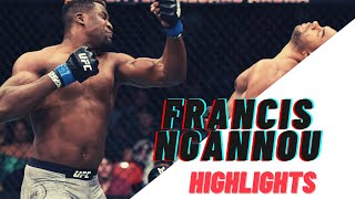 Francis Ngannou  Tribute  Highlights 2021 [upl. by Trawets]