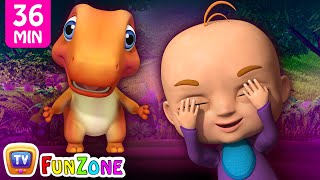 Peek a Boo Song amp Many More 3D Nursery Rhymes amp Songs for Kids  Dinosaur Rhymes by ChuChu TV [upl. by Leinad931]