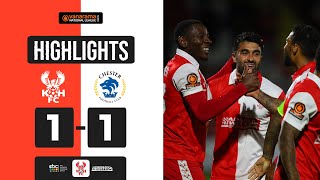 📺 HIGHLIGHTS  3 Sep 24  Harriers 11 Chester [upl. by Euqinaj]