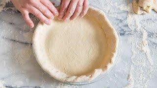 How to Make Easy Flaky Pie Crust the OldFashioned Way [upl. by Ausoj]