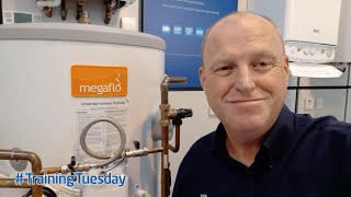 How to recharge the air gap in a Megaflo Cylinder  Baxi Training Tuesday  Help  Guide [upl. by Kirsti]