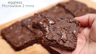 Microwave Chocolate brownie only 2 minutes  Brownies [upl. by Amikehs]