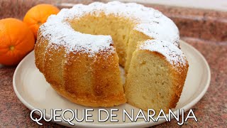 Queque de naranja FÁCIL DELICIOSO Y ESPONJOSO  Come como príncipe [upl. by Nolak990]