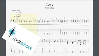 Geek Rockschool Grade 5 Guitar [upl. by Lecram535]