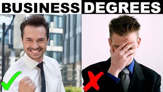 The BEST DOUBLE Majors For BUSINESS Degrees [upl. by Yrogiarc]