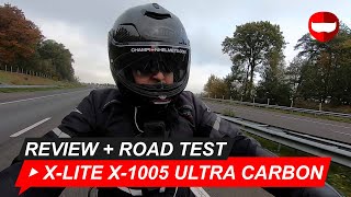 XLite X1005 Ultra Carbon Modular Helmet Review and Road Test  ChampionHelmetscom [upl. by Eseenaj]