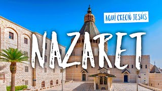 NAZARETH El pueblo donde creció Jesús Israel [upl. by Aynas]