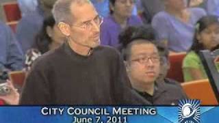 Steve Jobs Presents to the Cupertino City Council 6711 [upl. by Virgel]