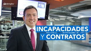 Pago de incapacidades según el contrato laboral [upl. by Evander]