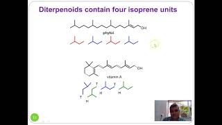 Lecture 1 Terpenes and Terpenoids [upl. by Gauntlett]