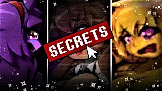 ALL FNIA REMASTERED SECRETS [upl. by Ahsinirt]