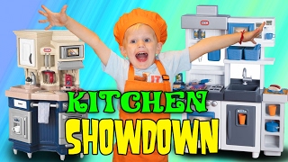 Kitchen Playtime Challenge  Pretend Food Competition [upl. by Adnohsak]