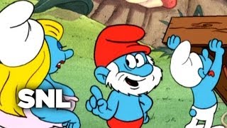 TV Funhouse The Smurfette Show  Saturday Night Live [upl. by Alimhaj463]