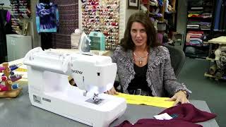 Sew a Blind Hem Stitch on a Home Sewing Machine  Sewing Tutorial with Angela Wolf [upl. by Aciria]