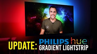 Philips Hue Gradient Lightstrip Update  Tips amp Tricks [upl. by Bilat935]