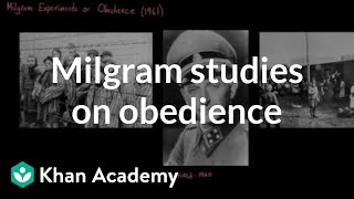 Events that inspired the Milgram studies on obedience  Behavior  MCAT  Khan Academy [upl. by Ellehcin]