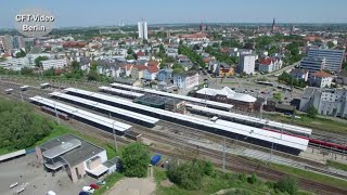 Bahnhöfe in Deutschland Rostock Hbf [upl. by Tijnar]