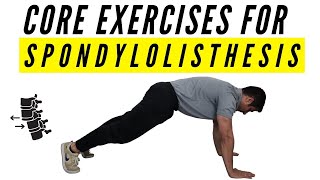 Core exercises for Spondylolisthesis [upl. by Ignaz106]