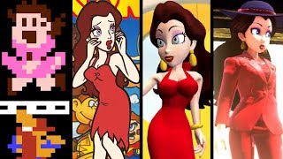 Super Mario Evolution of PAULINE 19812017 Odyssey to Arcade [upl. by Ainahtan962]