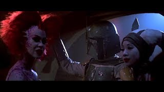 Star Wars The Original Trilogy  All Boba Fett Scenes [upl. by Bradstreet471]